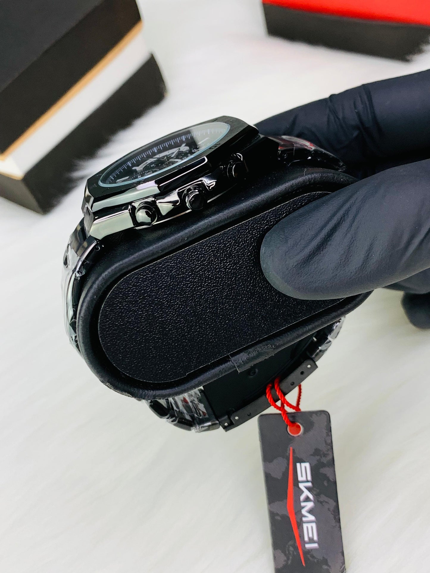 SKMEI 2452 - New Design Chronograph Working Stainless Steel Watch For Men's