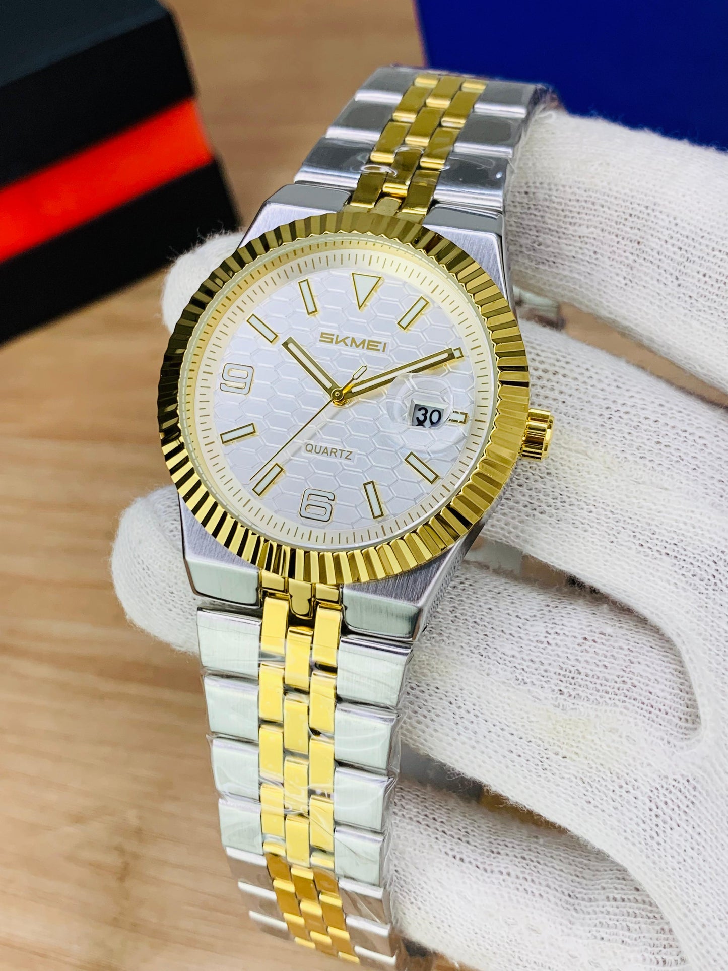SKMEI 2656 - Stainless Steel Casual Watch For Men's
