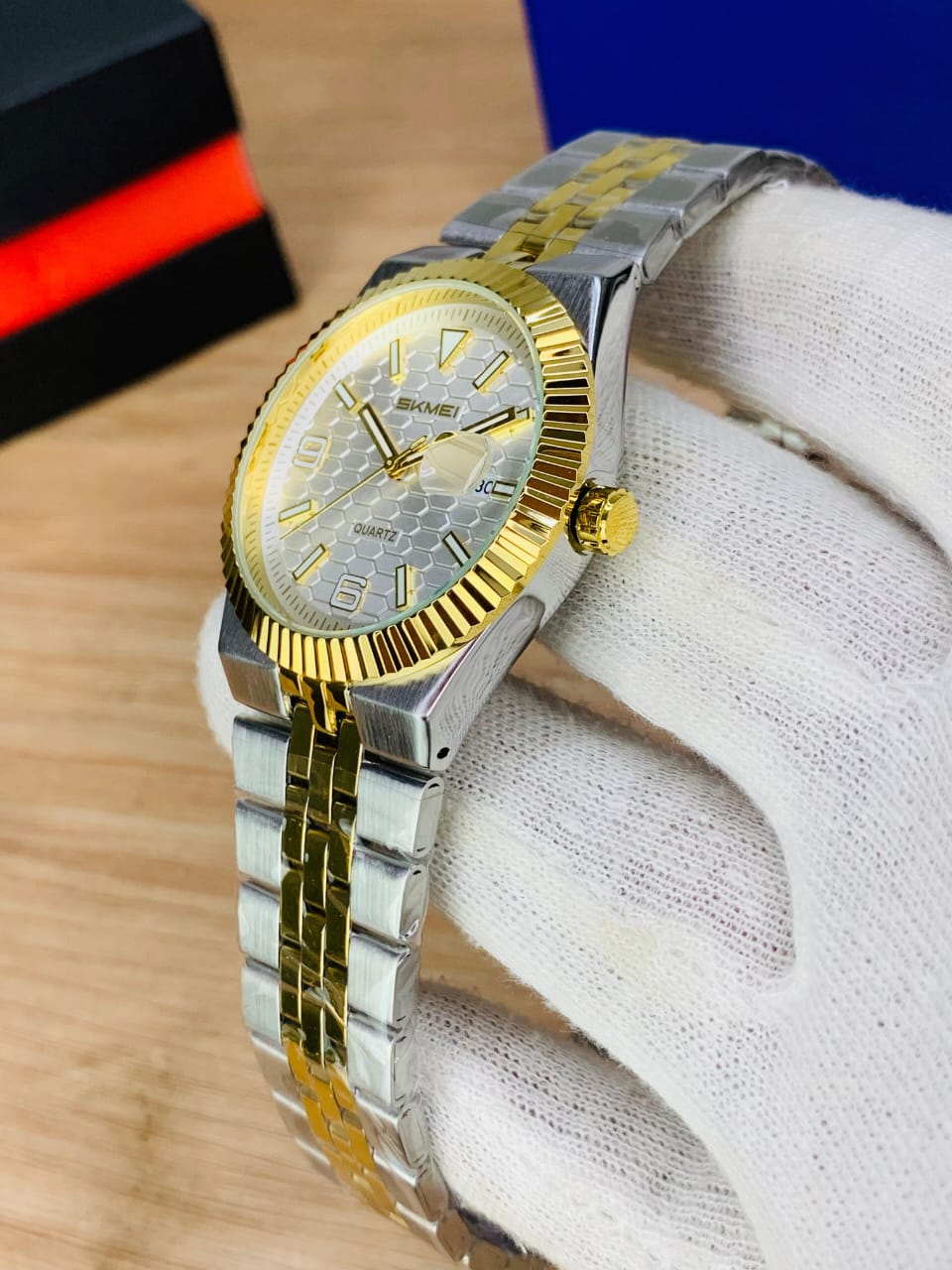 SKMEI 2656 - Stainless Steel Casual Watch For Men's