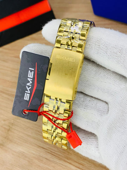 SKMEI 2434 - Square Shape Chronograph Working Watch For Men's