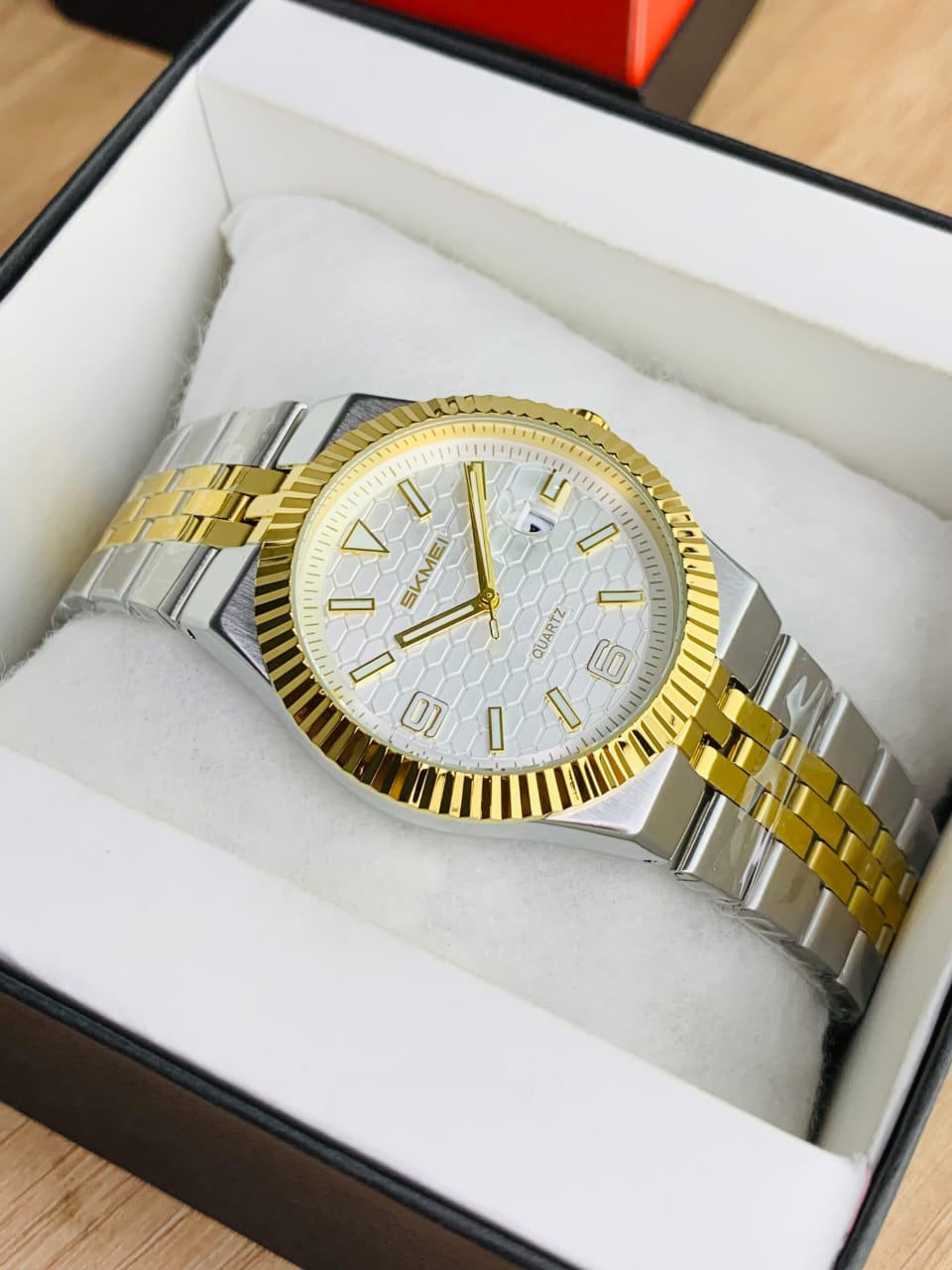 SKMEI 2656 - Stainless Steel Casual Watch For Men's