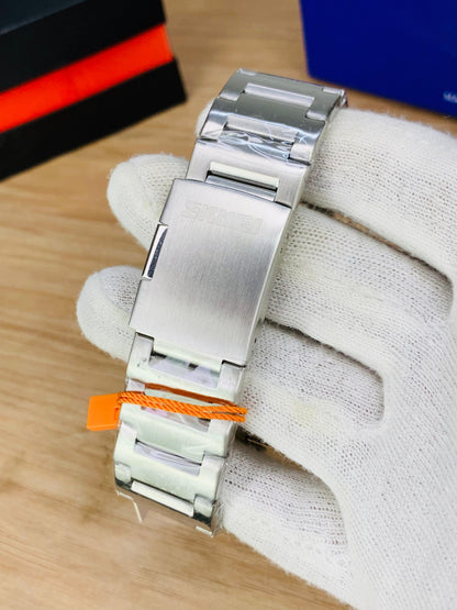 SKMEI 2025 - Dual Time Stainless Steel Watch For Men's
