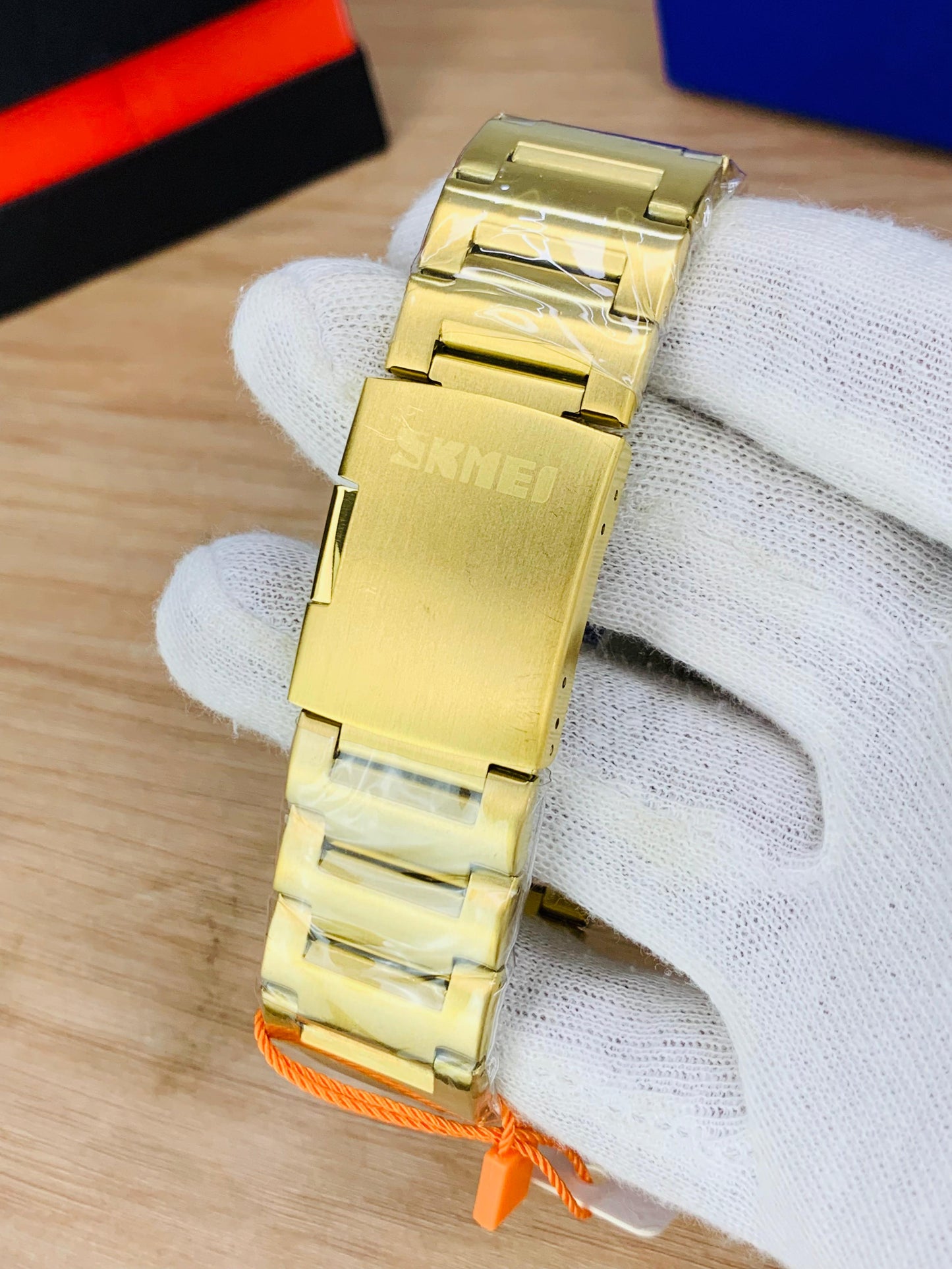 SKMEI 2025 - Dual Time Stainless Steel Watch For Men's