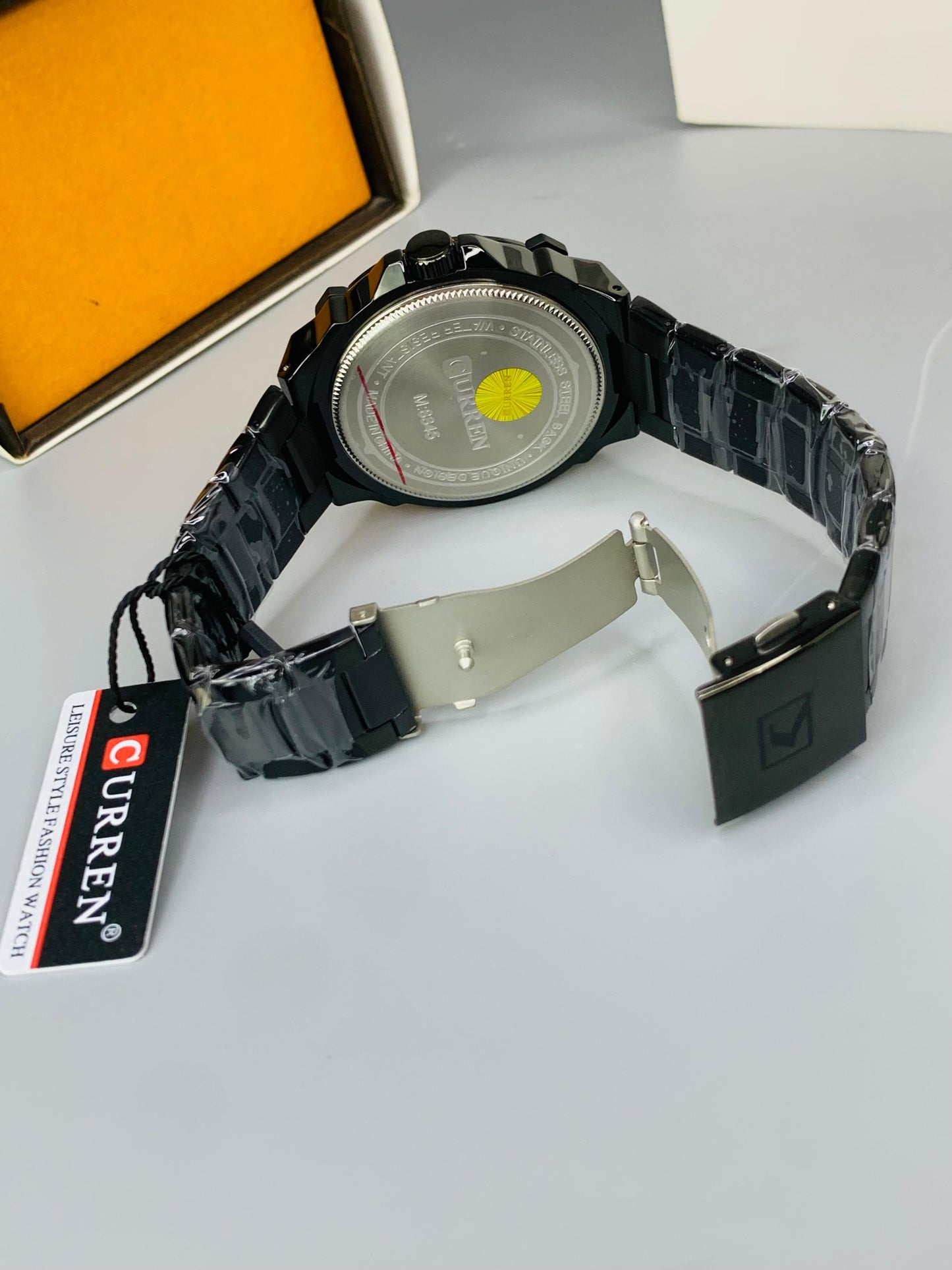 CURREN 8345 - Casual Stainless Steel Watch For Men's