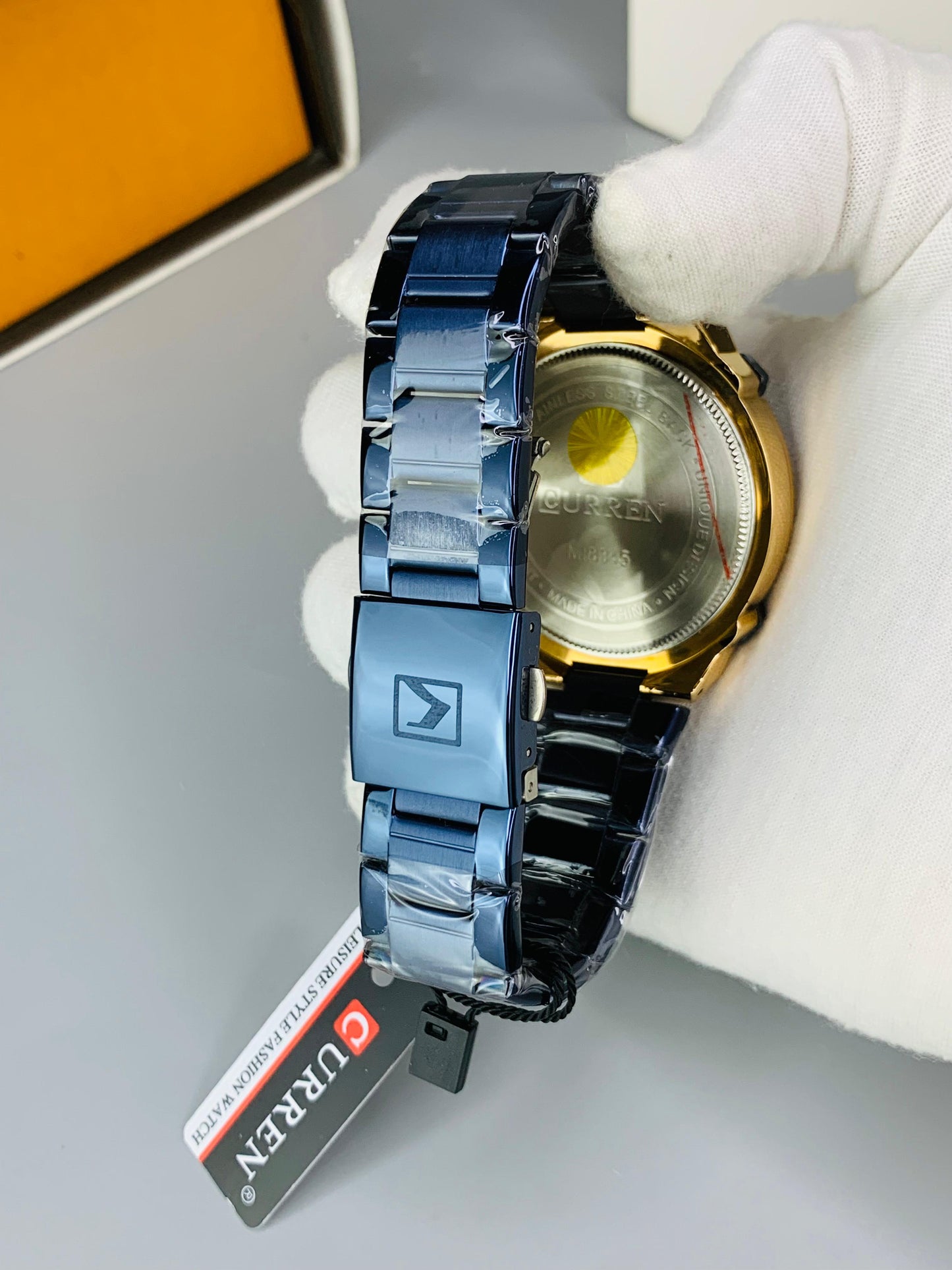 CURREN 8345 - Casual Stainless Steel Watch For Men's