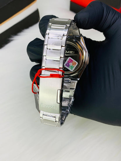 SKMEI 2452 - New Design Chronograph Working Stainless Steel Watch For Men's