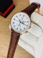 SKMEI 9301 - Leather Belt Chronograph Working Watch For Men's