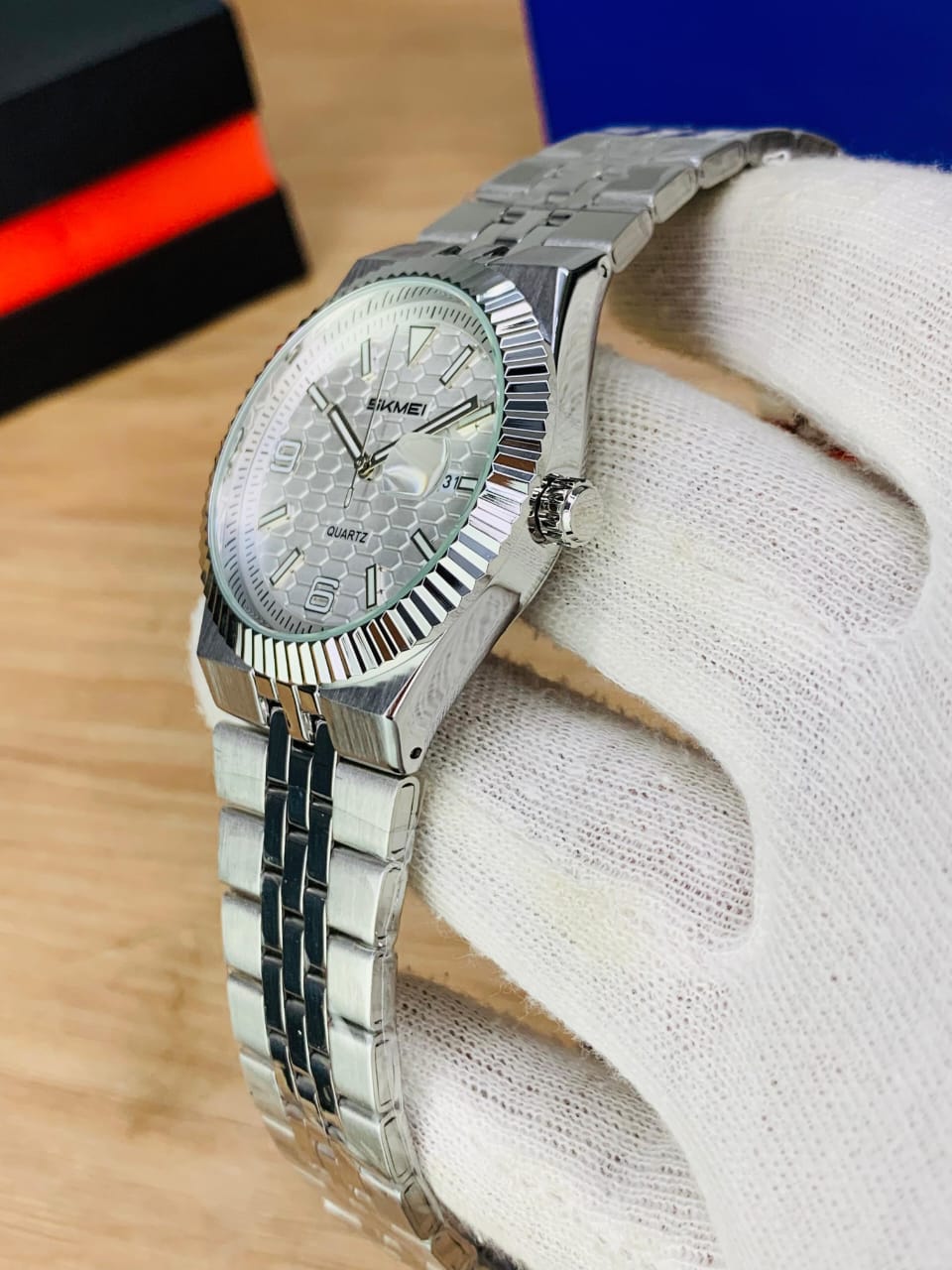 SKMEI 2656 - Stainless Steel Casual Watch For Men's