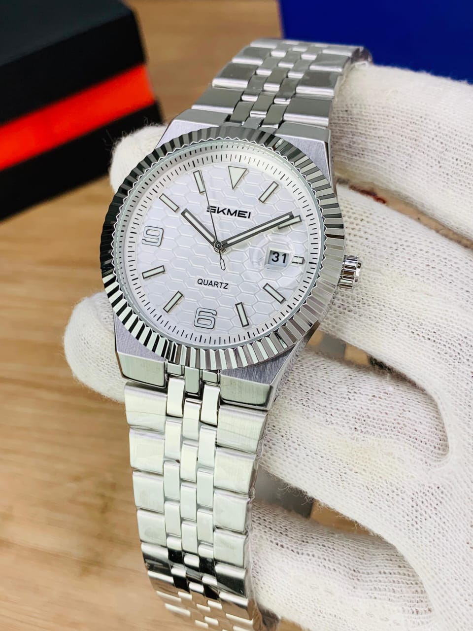 SKMEI 2656 - Stainless Steel Casual Watch For Men's