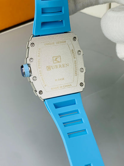 CURREN 8438 - Skeleton Watch For Men's