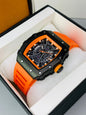 CURREN 8438 - Skeleton Watch For Men's