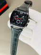 SKMEI 9357 - Leather Belt Chronograph Working Watch For Men's