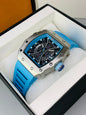 CURREN 8438 - Skeleton Watch For Men's