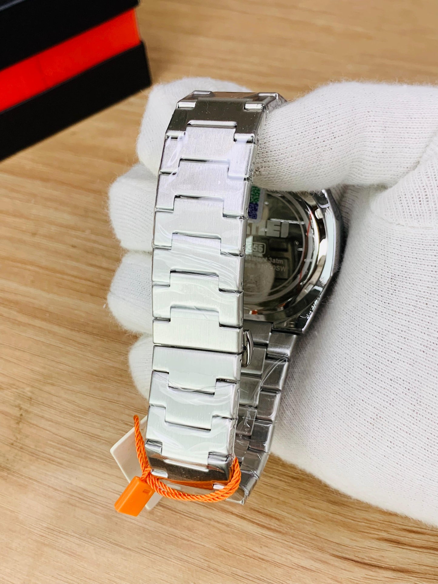 SKMEI 9355 - Chronograph Working Stainless Steel Chain Watch For Men's