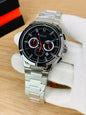 SKMEI 9355 - Chronograph Working Stainless Steel Chain Watch For Men's